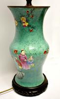 19th century Chinese vase converted to a lamp (5 of 9) 19th century Chinese vase converted to a lamp (5 of 9)