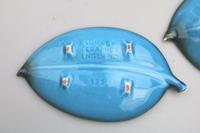 A Retro Set 4X Novelty Studio Pottery Leaf Plates Surrey Ceramics 1960's (8 of 11) A Retro Set 4X Novelty Studio Pottery Leaf Plates Surrey Ceramics 1960's (8 of 11)