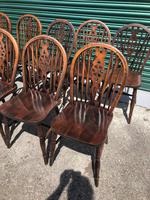 Harlequin Set 10 Ash & Elm Kitchen Chairs (8 of 10) Harlequin Set 10 Ash & Elm Kitchen Chairs (8 of 10)