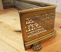19th Century Fretwork Brass Fire Fender (9 of 9) 19th Century Fretwork Brass Fire Fender (9 of 9)