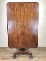 Large Victorian Mahogany Tilt Top Table (6 of 10) Large Victorian Mahogany Tilt Top Table (6 of 10)