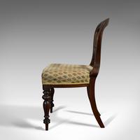 Antique Set of 6 Dining Chairs, English, Walnut, Balloon Back, Victorian c.1850 (3 of 12) Antique Set of 6 Dining Chairs, English, Walnut, Balloon Back, Victorian c.1850 (3 of 12)