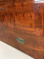19th Century Mahogany Campaign Trunk (8 of 14) 19th Century Mahogany Campaign Trunk (8 of 14)