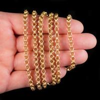 Antique Victorian Sautoir Chain 15ct Gold c.1900 (2 of 6) Antique Victorian Sautoir Chain 15ct Gold c.1900 (2 of 6)