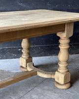 French Bleached Oak Refectory Farmhouse Dining Table (21 of 26) French Bleached Oak Refectory Farmhouse Dining Table (21 of 26)