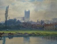 St Johns College, Cambridge 'John Henry Leonard' (1834-1904) Landscape Painting (5 of 12) St Johns College, Cambridge 'John Henry Leonard' (1834-1904) Landscape Painting (5 of 12)