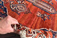 Old Afshar Carpet 305x209cm (5 of 9) Old Afshar Carpet 305x209cm (5 of 9)