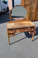 1940s Walnut Dressing Table with Central Mirror (4 of 4) 1940s Walnut Dressing Table with Central Mirror (4 of 4)