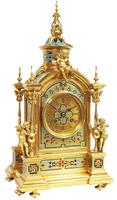 Incredible Antique French Champlevé Ormolu Bronze 8 Day Striking Mantel Clock c.1860 (13 of 13) Incredible Antique French Champlevé Ormolu Bronze 8 Day Striking Mantel Clock c.1860 (13 of 13)