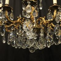 French 10 Light Gilded Bronze Antique Chandelier Oka04088 (9 of 10) French 10 Light Gilded Bronze Antique Chandelier Oka04088 (9 of 10)