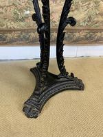 Occasional Table on Cast Iron Base (2 of 4) Occasional Table on Cast Iron Base (2 of 4)