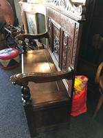 Victorian Antique Green Man Carved Oak Settle / Hall Seat / Monks Bench (5 of 10) Victorian Antique Green Man Carved Oak Settle / Hall Seat / Monks Bench (5 of 10)