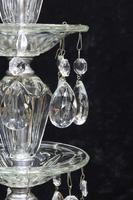 Pair of American Hollywood Regency Mid-Century Crystal Glass Lamps (5 of 9) Pair of American Hollywood Regency Mid-Century Crystal Glass Lamps (5 of 9)