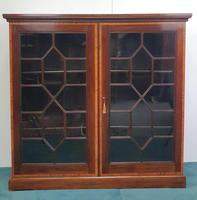 Pair of Edwardian Inlaid Mahogany Floor Bookcases (2 of 4) Pair of Edwardian Inlaid Mahogany Floor Bookcases (2 of 4)