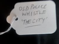THREE Police Whistles c1920's/30's being sold seperately. (6 of 7) THREE Police Whistles c1920's/30's being sold seperately. (6 of 7)