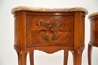 Pair of Antique French Marble Top Kidney Bedside Tables (4 of 12) Pair of Antique French Marble Top Kidney Bedside Tables (4 of 12)