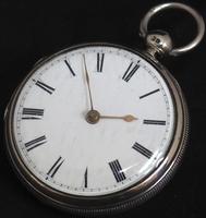 Antique Silver Pair Case Pocket Watch Fusee Lever Escapement Key Wind Enamel Dial Nice (4 of 6) Antique Silver Pair Case Pocket Watch Fusee Lever Escapement Key Wind Enamel Dial Nice (4 of 6)