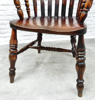 19th Century Lincolnshire Windsor Lathback Armchair (5 of 10) 19th Century Lincolnshire Windsor Lathback Armchair (5 of 10)