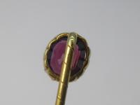 Victorian 15ct Gold Garnet Stickpin (4 of 5)