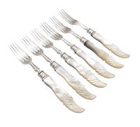 Antique Victorian Sterling Silver & Mother of Pearl Dessert Cutlery Set 1897 (3 of 10) Antique Victorian Sterling Silver & Mother of Pearl Dessert Cutlery Set 1897 (3 of 10)