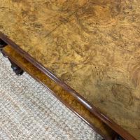 Small Figured Walnut Victorian Antique Coffee Table (2 of 5) Small Figured Walnut Victorian Antique Coffee Table (2 of 5)