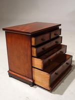 Attractive Late Regency Period Mahogany Miniature Chest of Drawers (4 of 4) Attractive Late Regency Period Mahogany Miniature Chest of Drawers (4 of 4)