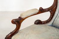 Pretty Pair of Victorian His and Her Walnut Parlour Chairs (9 of 9) Pretty Pair of Victorian His and Her Walnut Parlour Chairs (9 of 9)