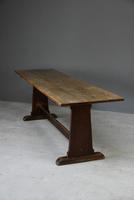 Early 20th Century Oak Refectory Table (5 of 10) Early 20th Century Oak Refectory Table (5 of 10)
