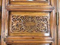 Chinese Elm Carved Screen (4 of 13) Chinese Elm Carved Screen (4 of 13)