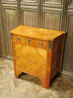 Rare English Tulipwood Commode / Side Cabinet (3 of 7) Rare English Tulipwood Commode / Side Cabinet (3 of 7)