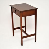 Antique Edwardian Inlaid Mahogany Side Table (3 of 9) Antique Edwardian Inlaid Mahogany Side Table (3 of 9)