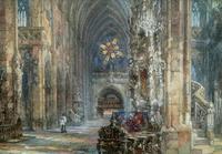 Sir Wyke Bayliss PRBA HRMS Rose Window Brussels Watercolour Painting (9 of 16) Sir Wyke Bayliss PRBA HRMS Rose Window Brussels Watercolour Painting (9 of 16)