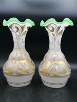 Antique Opaline Glass Vases, France Napoleon III (6 of 6) Antique Opaline Glass Vases, France Napoleon III (6 of 6)
