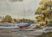 Superb Quality 20th Century Vintage Boats Estuary Seascape Watercolour Painting (3 of 11) Superb Quality 20th Century Vintage Boats Estuary Seascape Watercolour Painting (3 of 11)