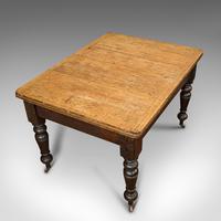 Antique Kitchen Table, English, Extending, Scrub Top, Dining, Victorian c.1870 (9 of 12) Antique Kitchen Table, English, Extending, Scrub Top, Dining, Victorian c.1870 (9 of 12)