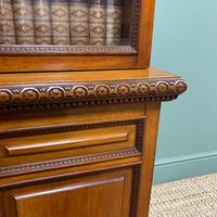 Quality Victorian Walnut Antique Glazed Bookcase on Cupboard (4 of 6) Quality Victorian Walnut Antique Glazed Bookcase on Cupboard (4 of 6)