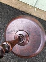 Antique Oak Tripod Wine Table (6 of 6) Antique Oak Tripod Wine Table (6 of 6)