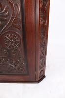 Victorian Gothic Revival Oak Corner Cupboard (11 of 13) Victorian Gothic Revival Oak Corner Cupboard (11 of 13)