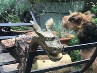 Wrought Iron & Brass Log Cart (5 of 8) Wrought Iron & Brass Log Cart (5 of 8)