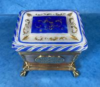 Arts & Crafts Glass and Brass Single Tea Caddy. (12 of 18) Arts & Crafts Glass and Brass Single Tea Caddy. (12 of 18)