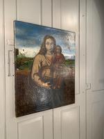Antique Spanish oil painting study of Madonna and child (8 of 10) Antique Spanish oil painting study of Madonna and child (8 of 10)