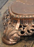 Fine Pierced Copper Repousse Stand (3 of 8) Fine Pierced Copper Repousse Stand (3 of 8)