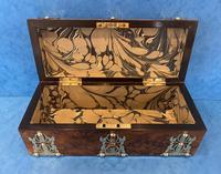 Victorian Brassbound Burr Walnut Glove Box (8 of 9) Victorian Brassbound Burr Walnut Glove Box (8 of 9)