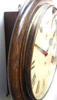English RAF 18 Inch Dial Wall Clock Oak Military Mess Clock Fusee Dial Wall Clock (7 of 12) English RAF 18 Inch Dial Wall Clock Oak Military Mess Clock Fusee Dial Wall Clock (7 of 12)