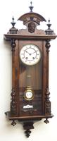 Antique Rocket Cased Single Walnut 8-Day Vienna Regulator Wall Clock by Lenzkirch (3 of 8) Antique Rocket Cased Single Walnut 8-Day Vienna Regulator Wall Clock by Lenzkirch (3 of 8)