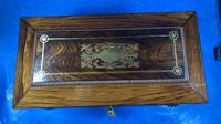 Regency Rosewood Brass Foliate Inlaid Tea Caddy (9 of 15) Regency Rosewood Brass Foliate Inlaid Tea Caddy (9 of 15)