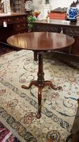 Fine Quality Plum Pudding Wine Table or Lamp Table with Birdcage Operation (4 of 7) Fine Quality Plum Pudding Wine Table or Lamp Table with Birdcage Operation (4 of 7)
