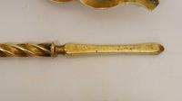 Three Piece Victorian 26" Brass Spiral Fire Irons or Companion Set (3 of 12) Three Piece Victorian 26" Brass Spiral Fire Irons or Companion Set (3 of 12)