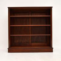Antique Victorian Mahogany Open Bookcase (2 of 12) Antique Victorian Mahogany Open Bookcase (2 of 12)