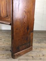 Antique Victorian Pitch Pine Curved Back Pew or Settle (6 of 16) Antique Victorian Pitch Pine Curved Back Pew or Settle (6 of 16)